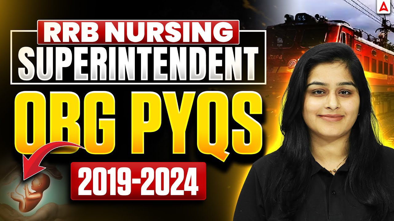 OBG PYQ MCQ for RRB Nursing Superintendent |2019–2024 Previous Year Exam Questions & Answers #RRBPYQ