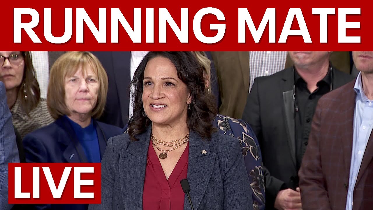 LIVE | Lisa Demuth introduces Ryan Wilson as her running mate in Minnesota governor's run