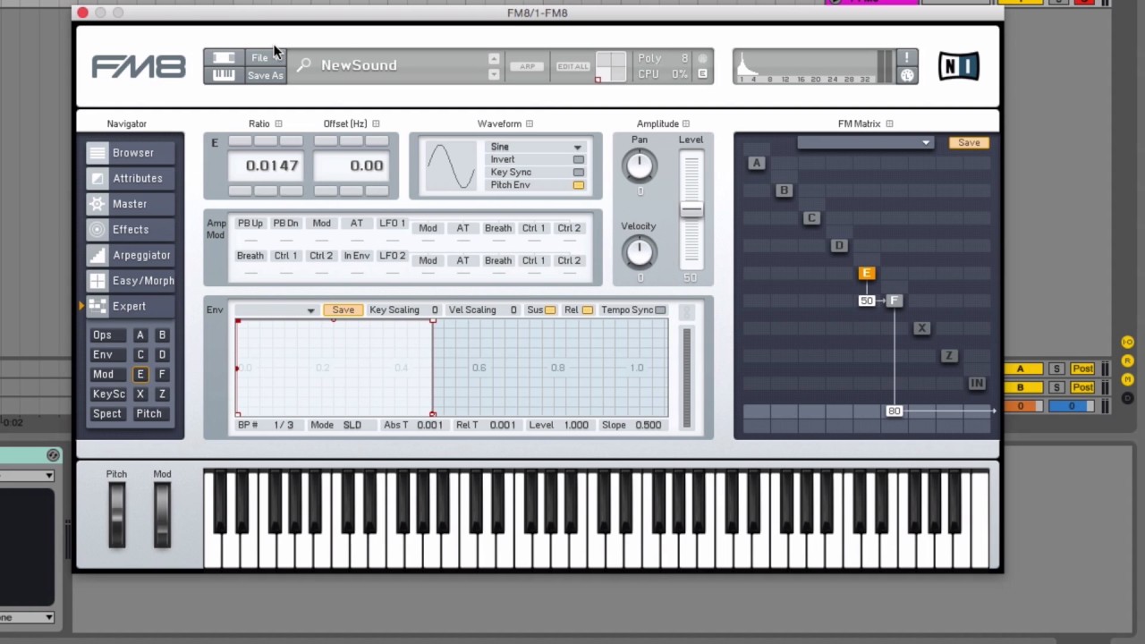 Руководство по FM8 для начинающих | Native Instruments