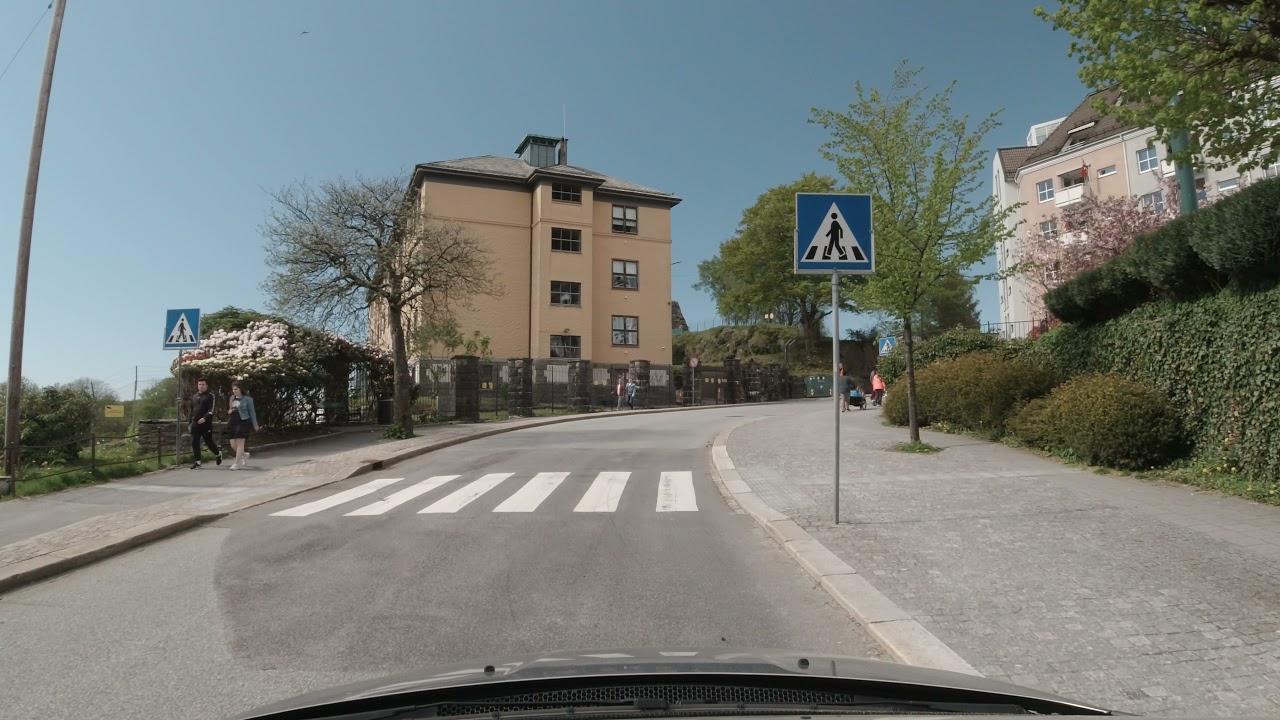 17 May 2021 Bergen, Hordaland, Norway Driving 4k 60fps