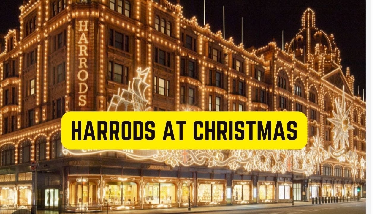 Christmas at Harrods 2023 I Luxury goods at Harrods I Harrods food Hall I Harrods I Harrods Doorman