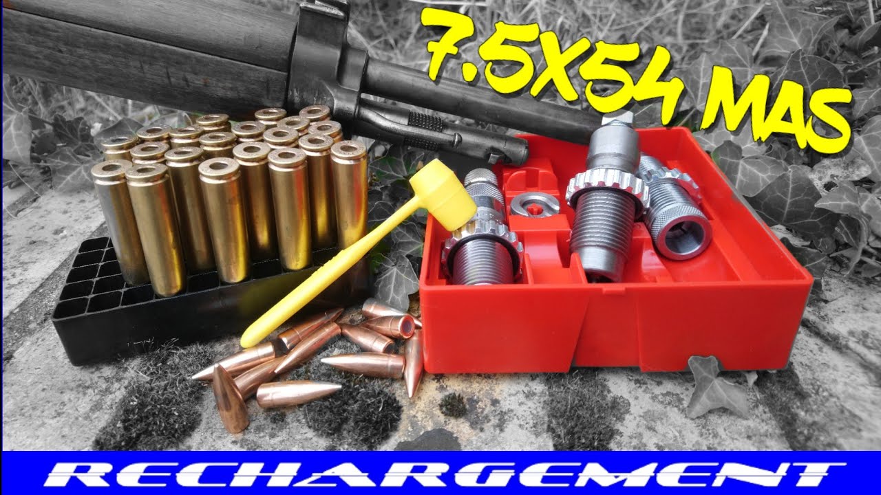 Mon rechargement du 7.5x54 MAS (en toute simplicité) .