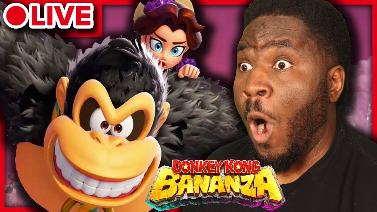 BANANZAAAAA!!!! (Pauline Voice) - Donkey Kong Bananza (Day 3)