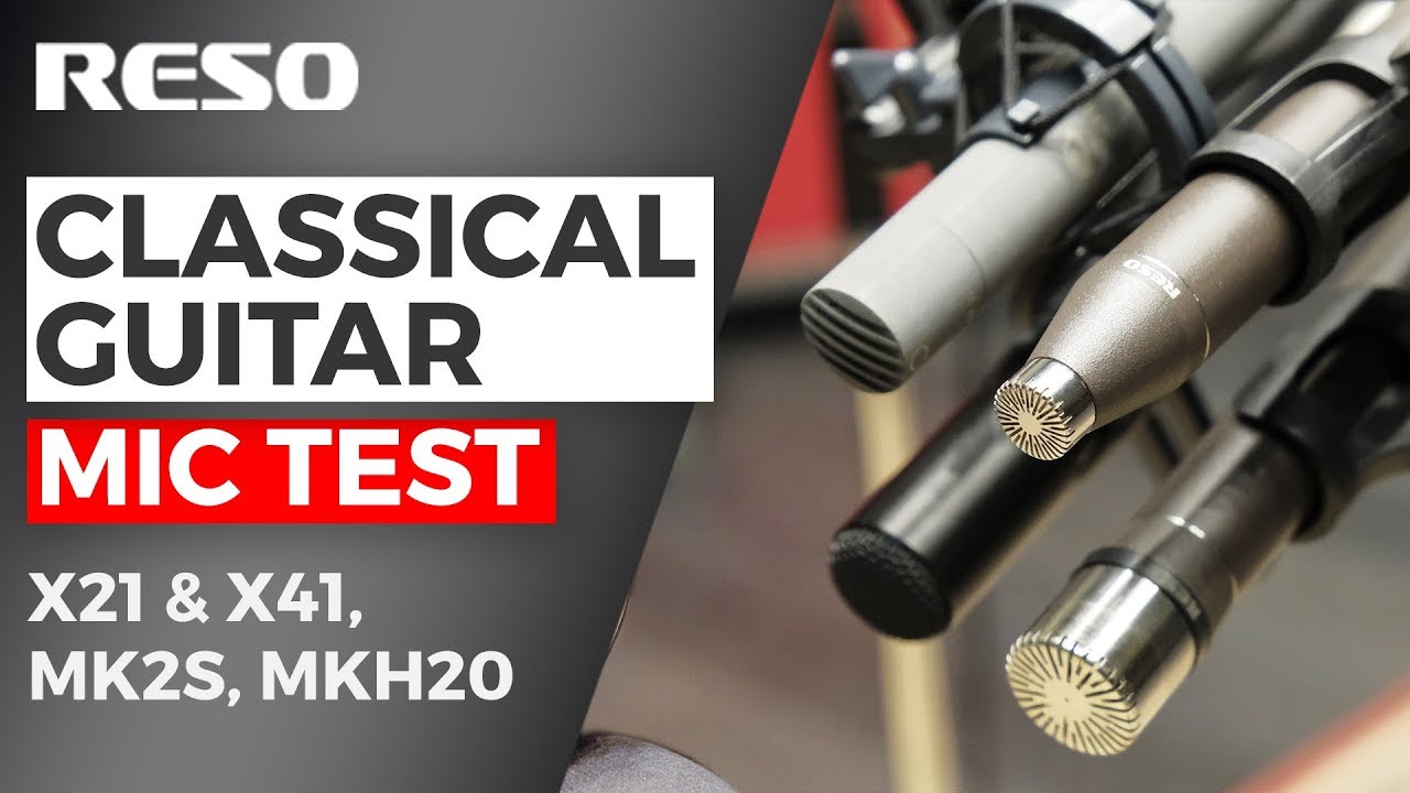 Guitar mics shootout! Schoeps vs. Reso vs. Sennheiser. The best guitar mic??