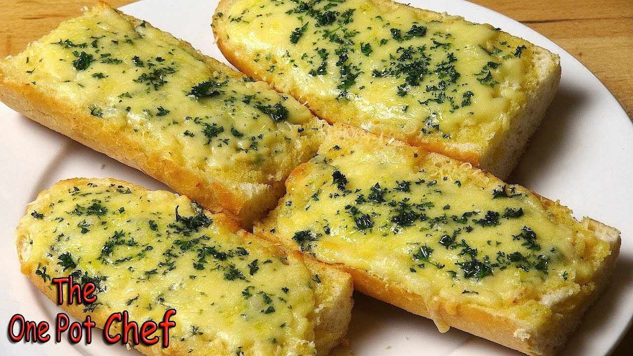 Easy Cheesy Garlic Bread | One Pot Chef
