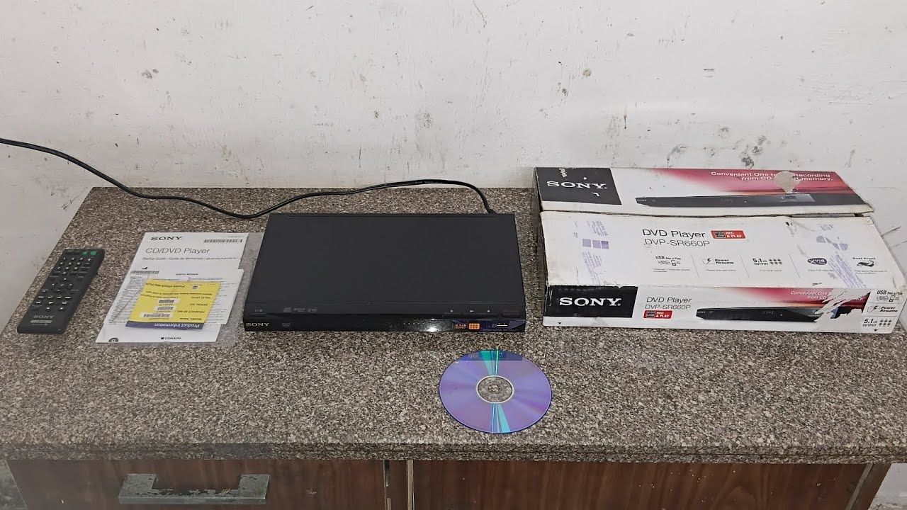 Sony DVD 📀 player model no dvp-sr660p about in Hindi sold out