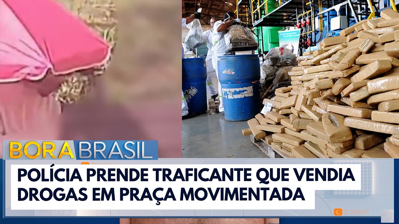 Feira da Droga: tráfico escancarado em praça de SP | Bora Brasil