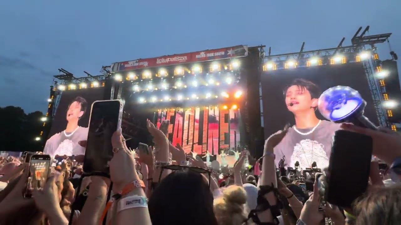 SEVENTEEN performing Headliner and Together at Lollapalooza 2024 in Berlin 240908