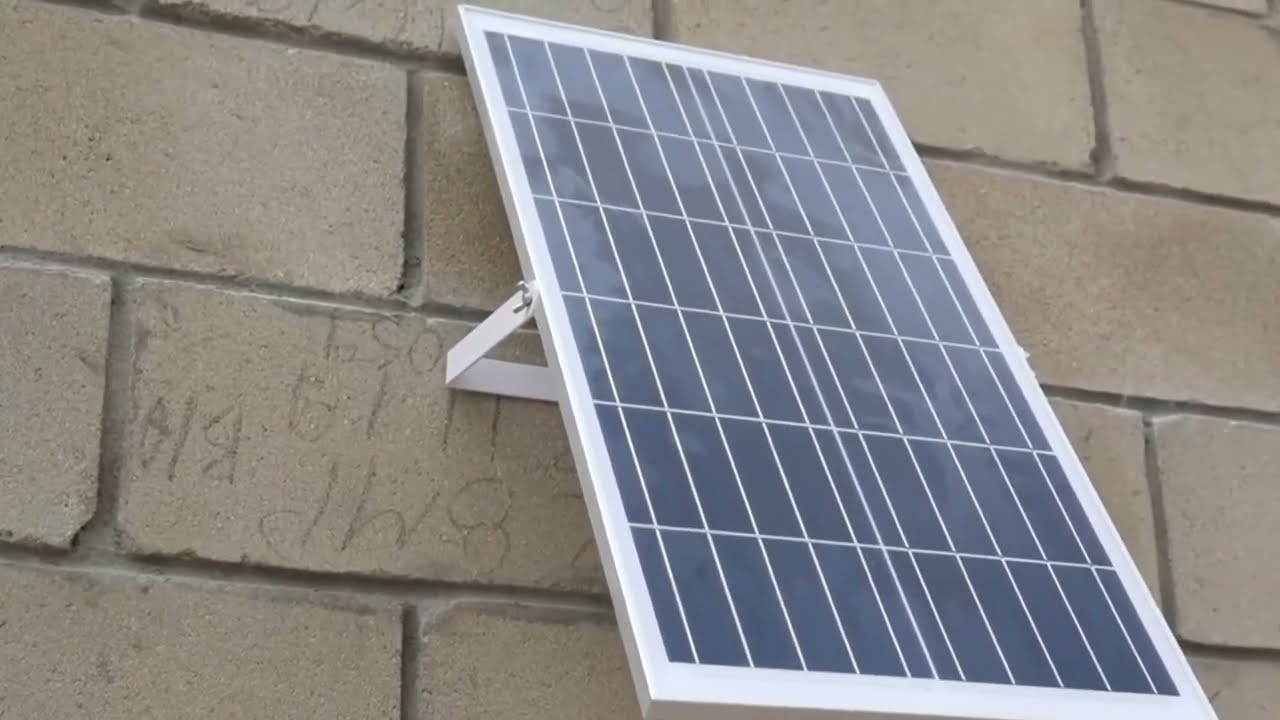 COMO INSTALAR UN REFLECTOR SOLAR FACIL Y RÁPIDO