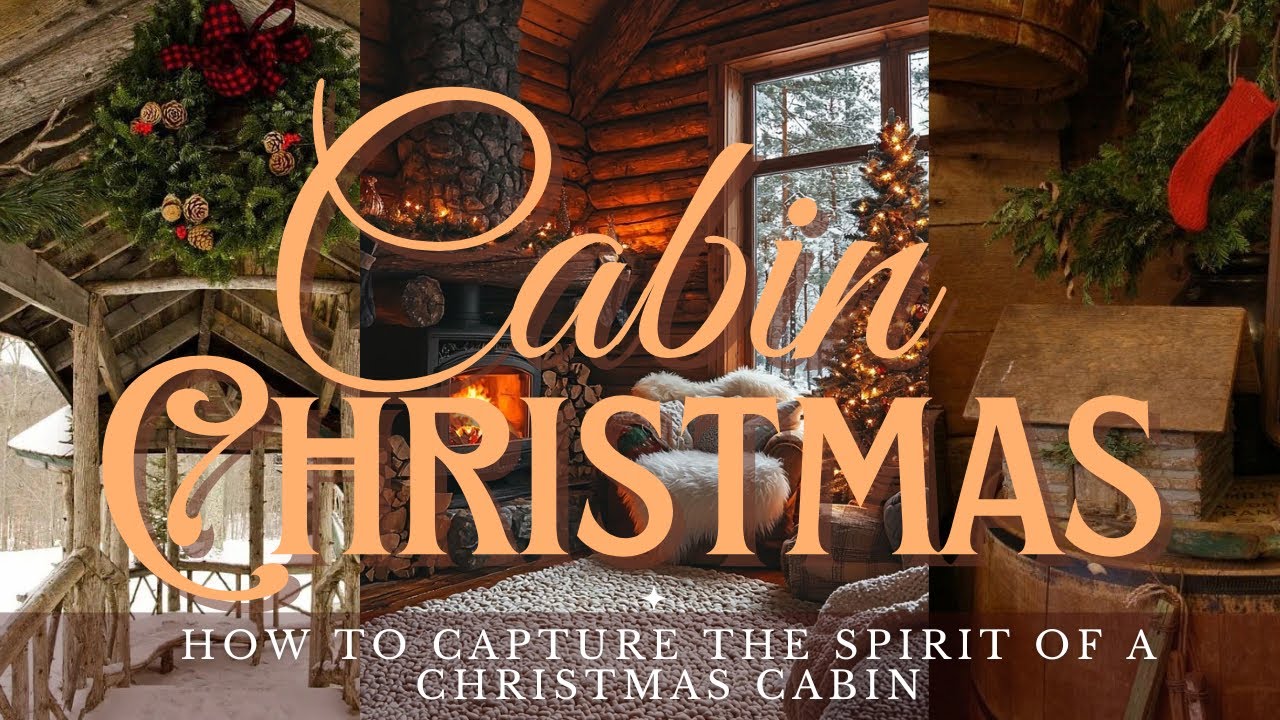 🏡🎄 Tiny Cabin, Big Christmas Cheer: Holiday Decor Ideas