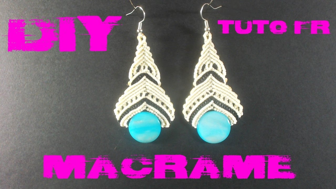 DIY -  Tuto Paire de Boucle d'Oreilles 