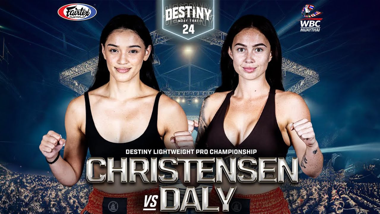 Shania Christensen Vs Tegan Daly - Destiny MuayThai 24