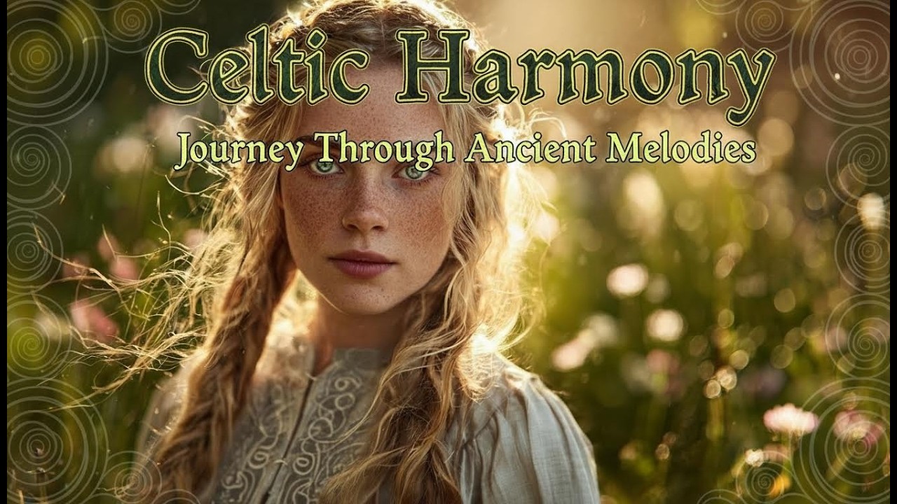 Ethereal Celtic Gaelic Song with Female Vocals and Irish Harp | Peaceful Celtic Music for Relaxation