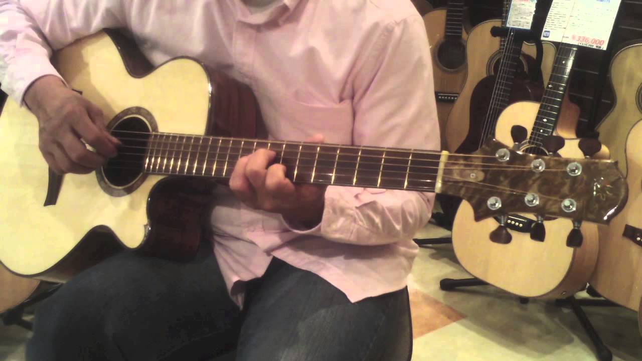 Dolphin Guitars - Water Road Deep Arte (Sacha Rosewood) Demo