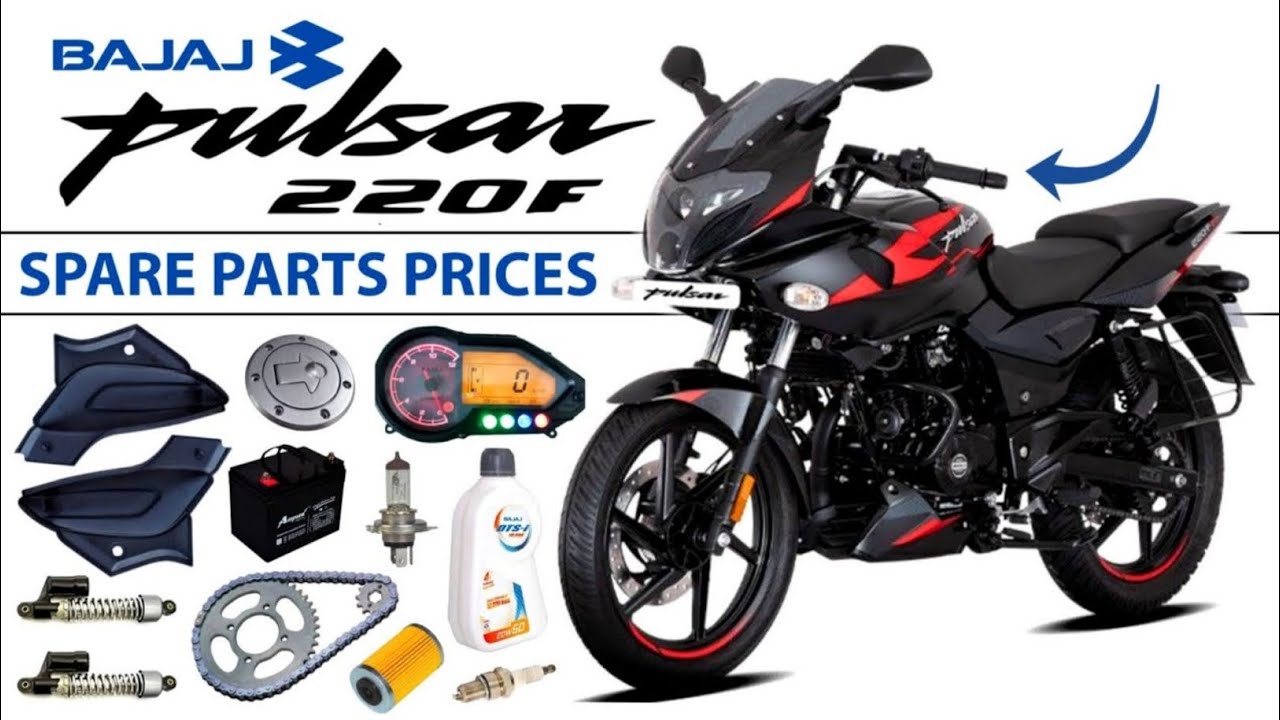 Bajaj Pulsar 220F Parts Price List | Pular Parts price | #pulsar220 #pulsar220f #pulsar220modified