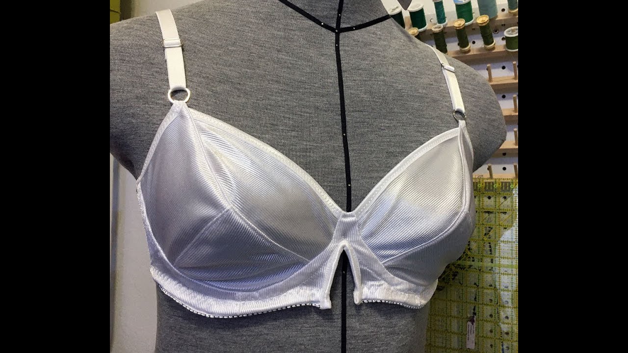 Adding a separator wire to a finished bra