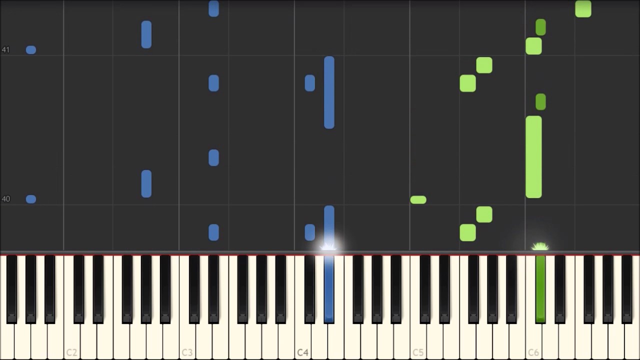 Pizzicato From Sylvia Ballet - Léo Delibes [Piano Tutorial] (Synthesia)