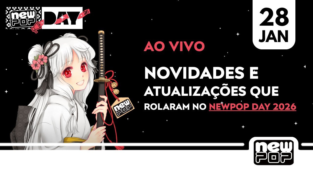 NewPOP Live (28/01) - Novidades e Atualiza&ccedil;&otilde;es do NewPOP Day