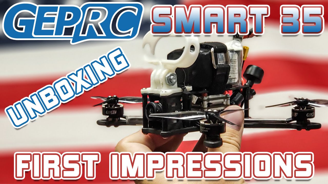 GEPRC Smart 35 DJI HD (Unboxing and First Flight Impressions)
