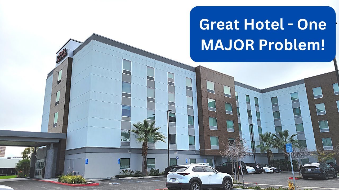 I GOT LOCKED OUT OF MY HOTEL ROOM! | Hampton Inn & Suites Irvine - Orange County Airport