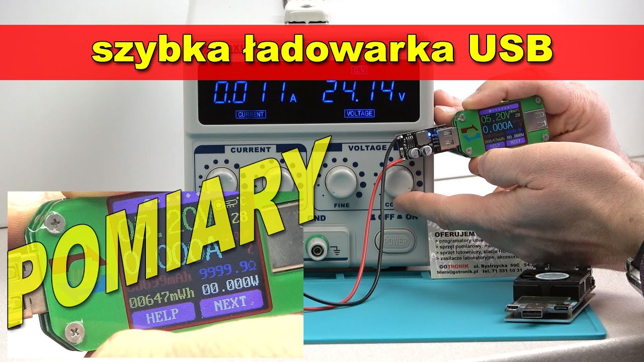 Przetwornica napięcia - szybka ładowarka USB QC2.0/3.0