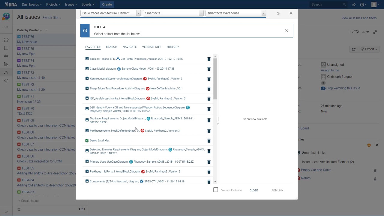 OSLC Connector for Jira