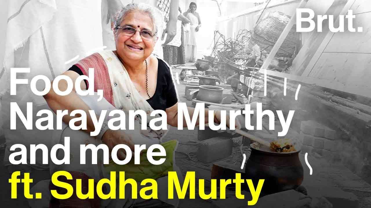 Food, Narayana Murthy and more ft. Sudha Murty