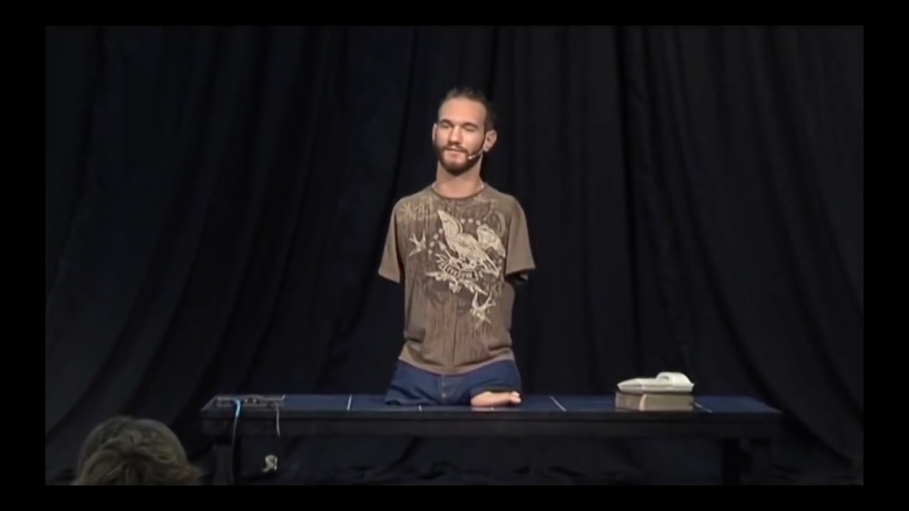 Nick Vujicic (DUBLADO) - ATITUDE e da importância de sermos GRATOS A DEUS.