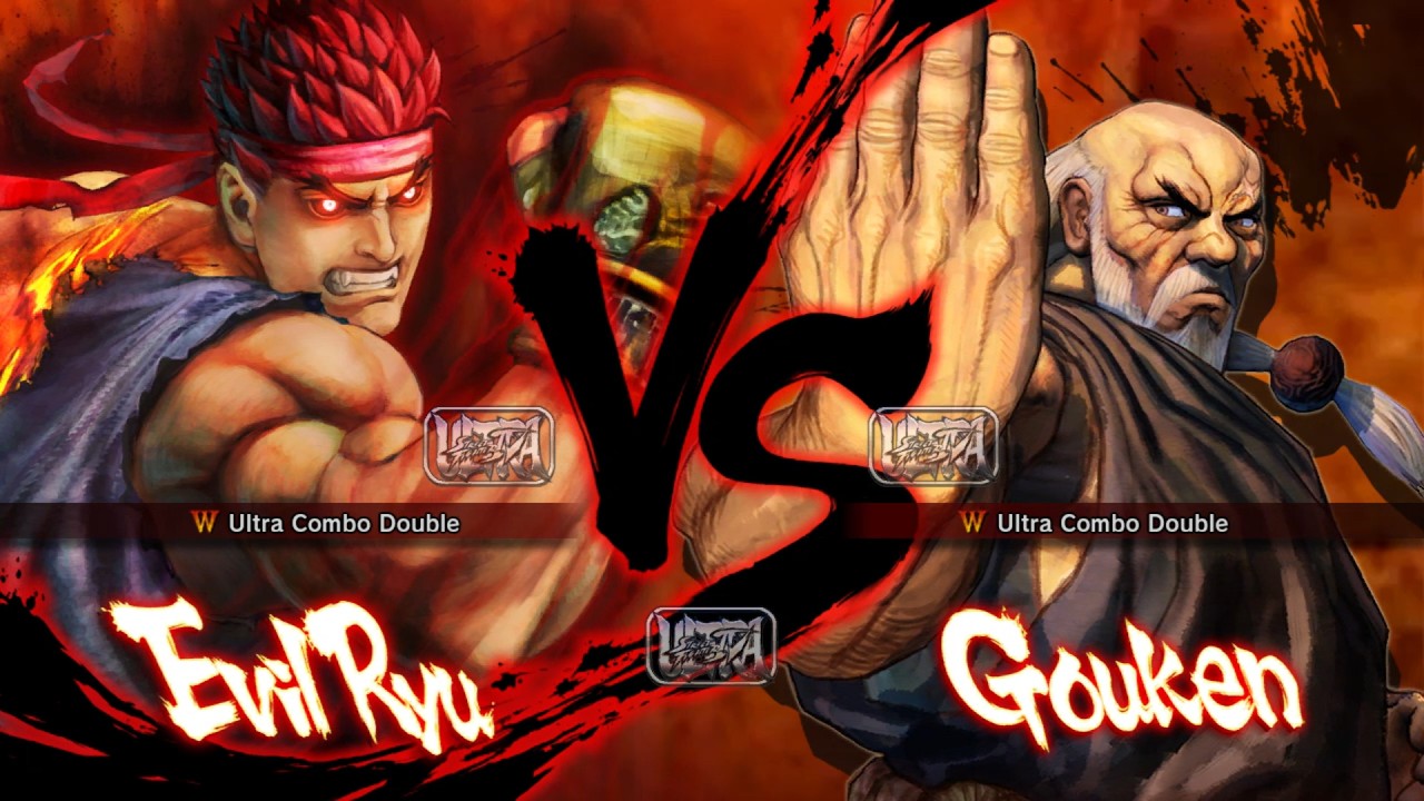 Ultra Street Fighter IV Evil Ryu VS Gouken (HARDEST)