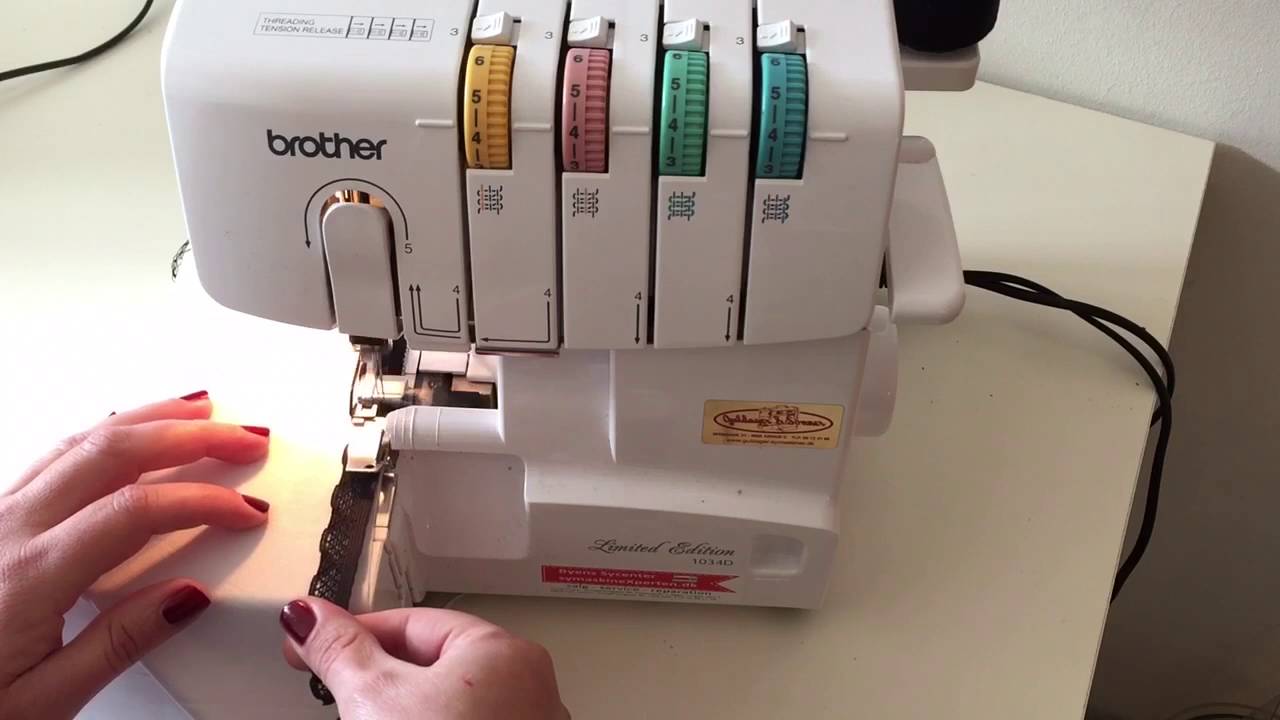 Sewing tip: Lace elastic at neckline - easy!