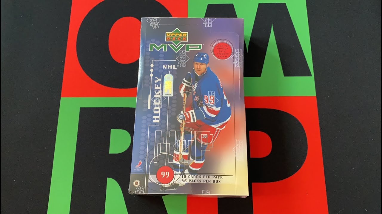 1998 99 Upper Deck MVP NHL Hockey Hobby Box Part 1! 🏒🥅
