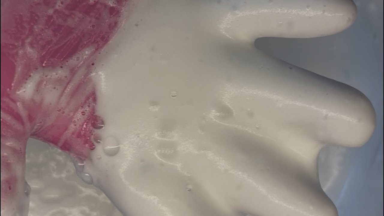 Make floofy 🥛 soapy suds with me! Whipping away! 