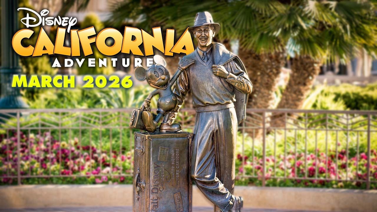 Morning Walk Around Disney California Adventure | Full Park Tour & Atmosphere