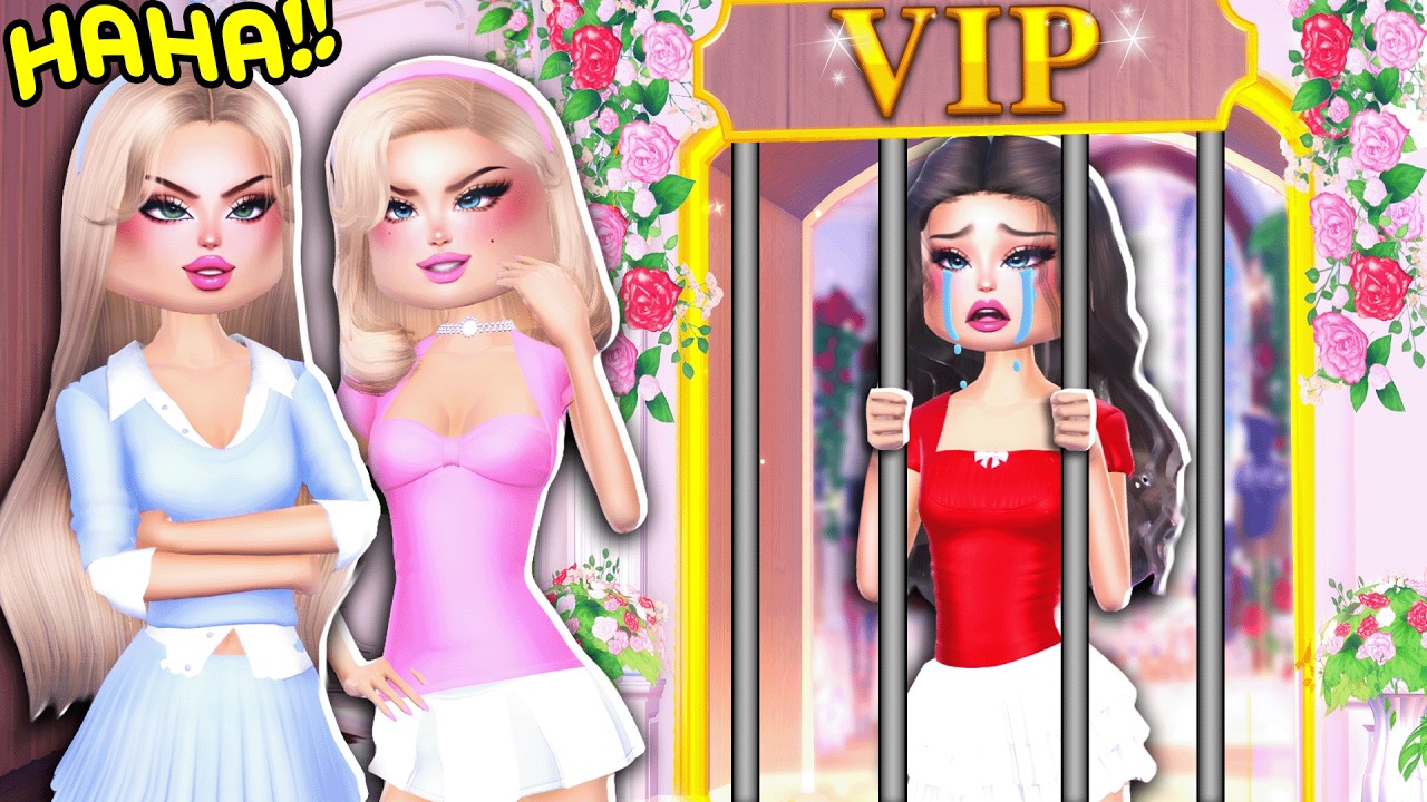 Mean Girls *LOCKED ME IN THE VIP ROOM* in Dress to Impress!