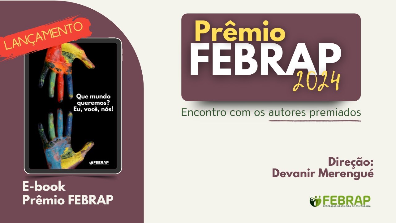 Evento de homenagem aos autores ganhadores do Prêmio FEBRAP 2024