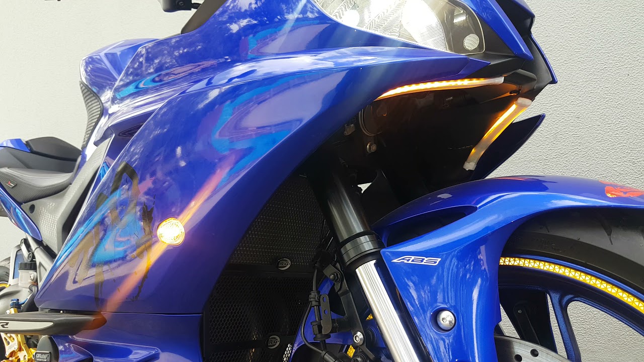 2020 YZF R3 Modified with Custom Tune to 43HP TOCE Razortip Full exhaust