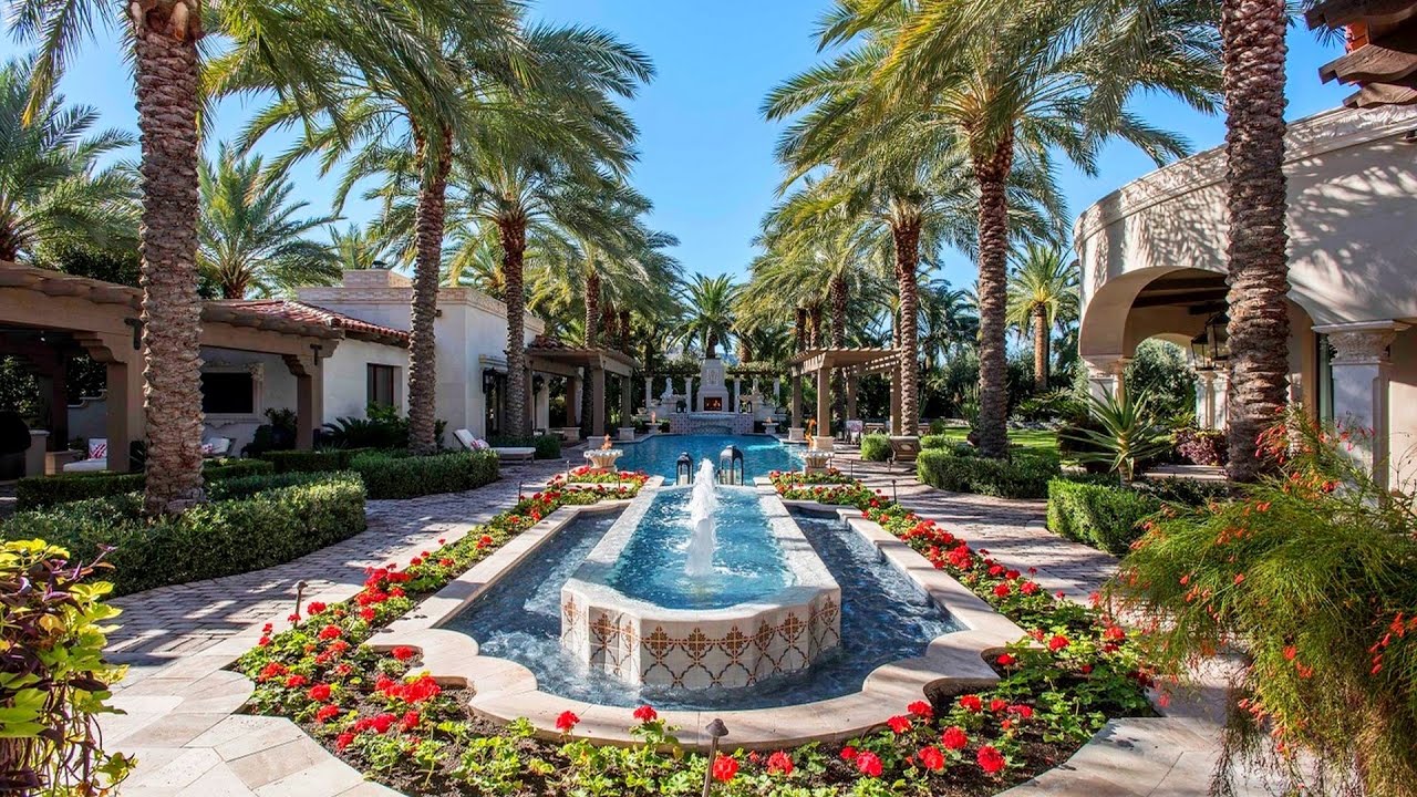 Resort-style Mediterranean Mansion in the Heart of Paradise Valley Arizona