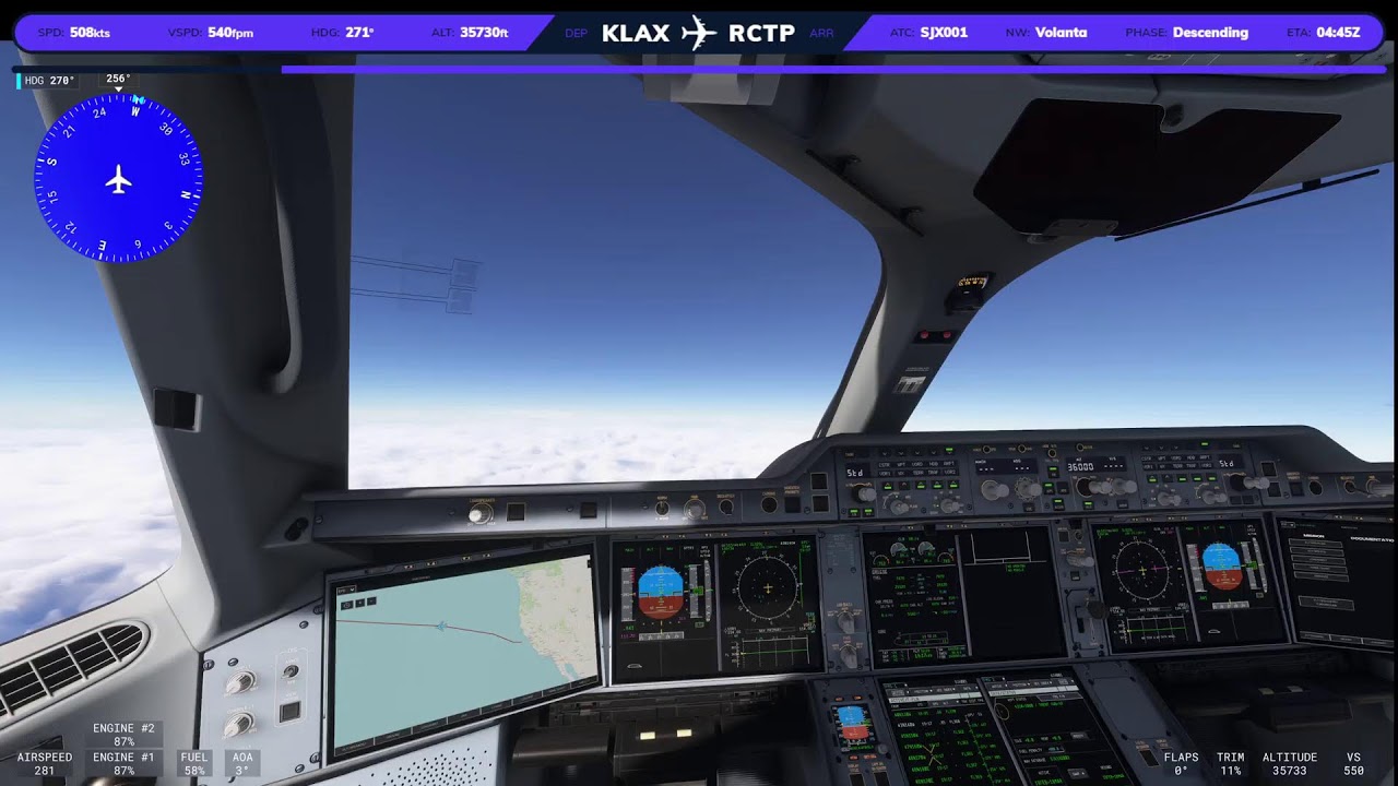 JX1  LAX-TPE