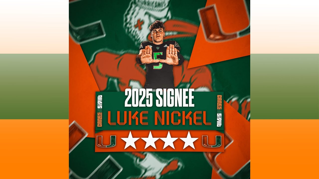 RECRUIT PROFILE: Is 4-STAR QB Luke Nickel Miami's future?