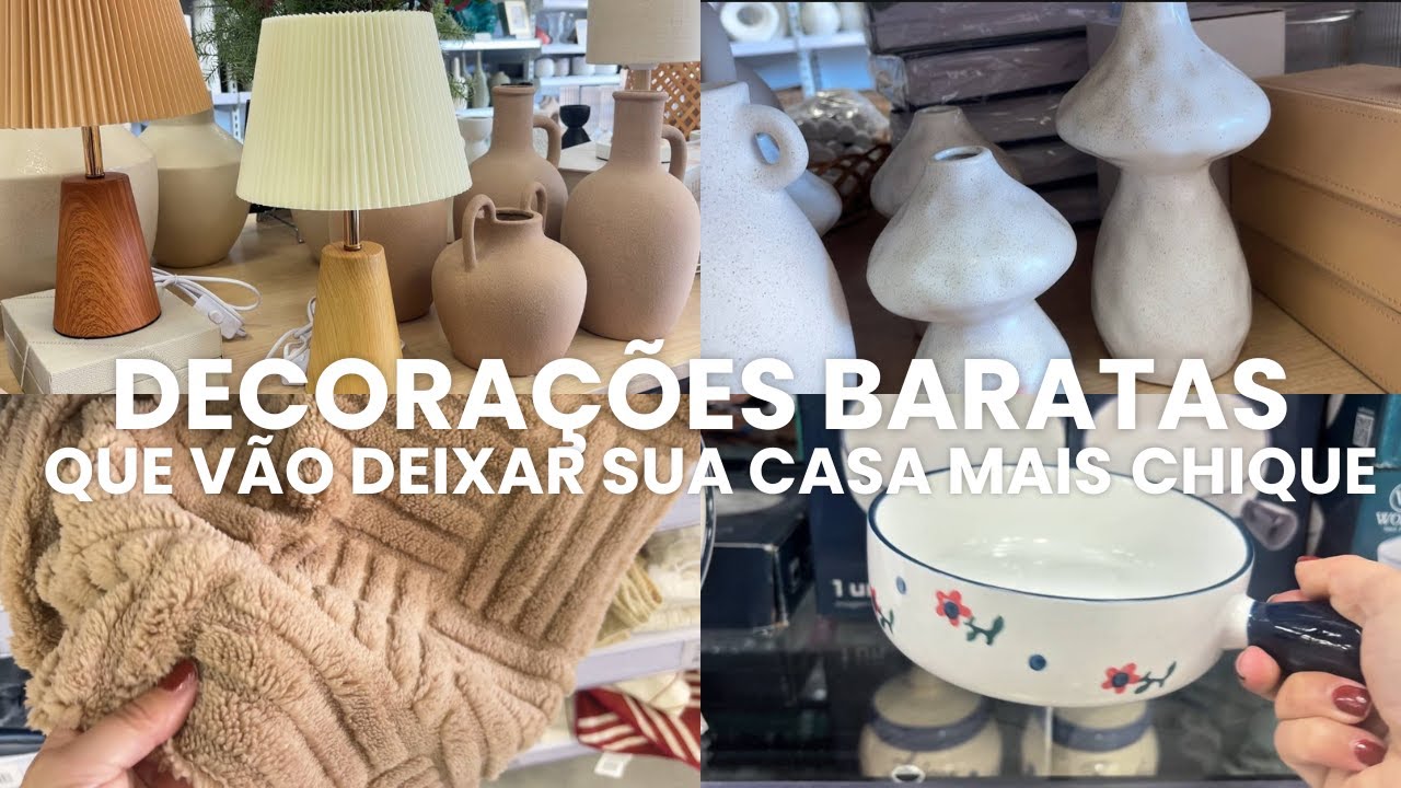 DECORAÇÕES BARATAS QUE VÃO DEIXAR SUA CASA MAIS LINDA!! NOVIDADES DE DECORAÇÃO