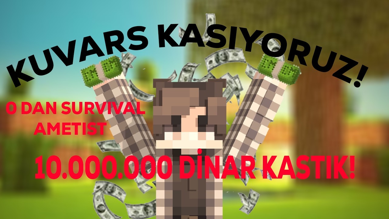 KUVARS KASIYORUZ! ( Sıfırdan Survival Ametist #2 )