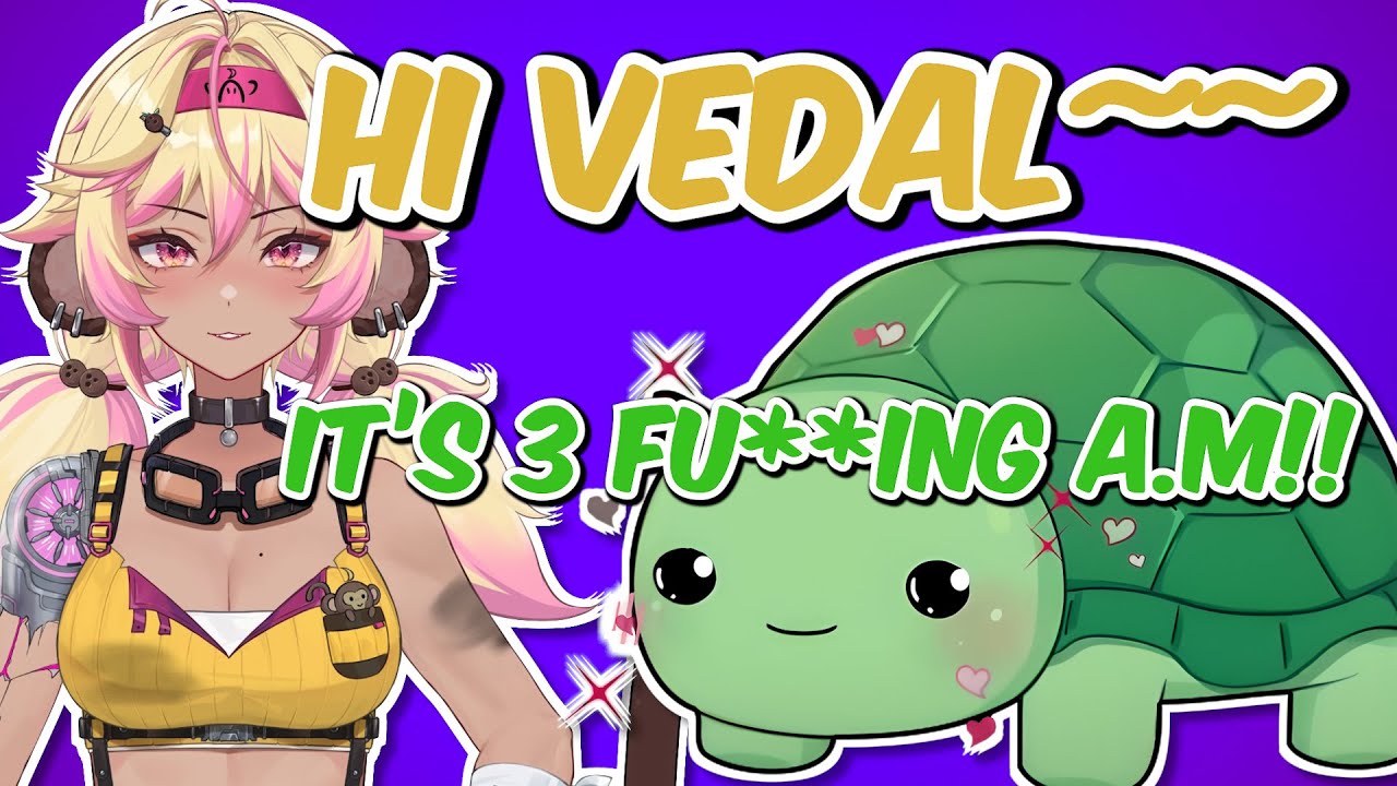 Vedal Being A TSUNDERE At 3a.m Is So CUTE !!!