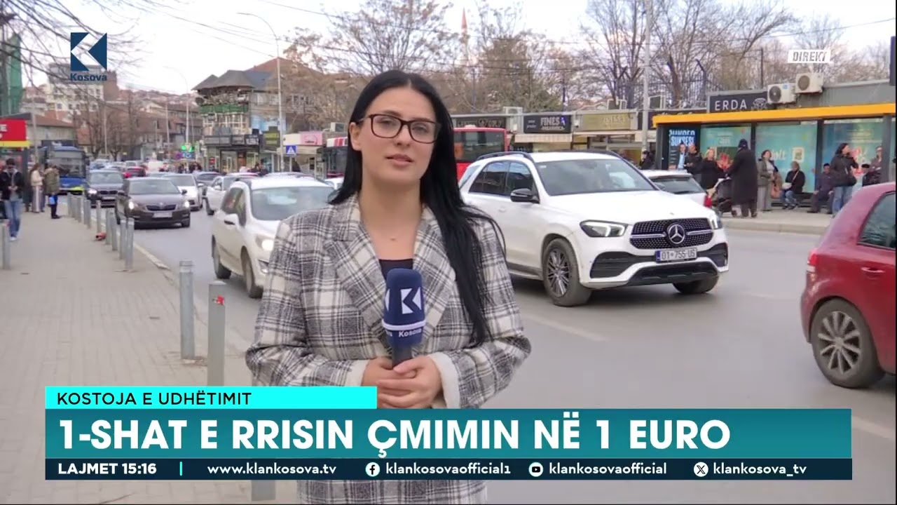Kostoja e udhëtimit - 1-shat e rrisin çmimin në 1 euro
