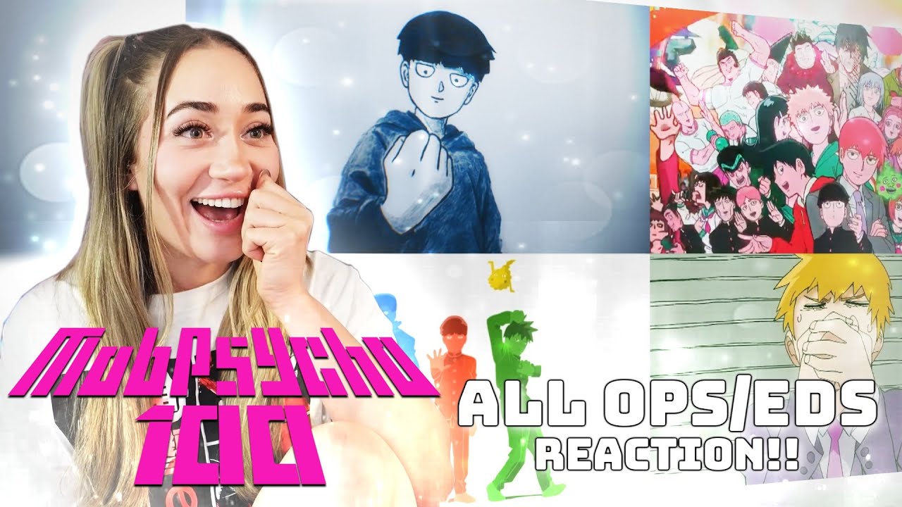 OMG! WHAT IS THIS SHOW?!? First Time Reacting To ALL Mob Psycho Openings & Endings (1-3)