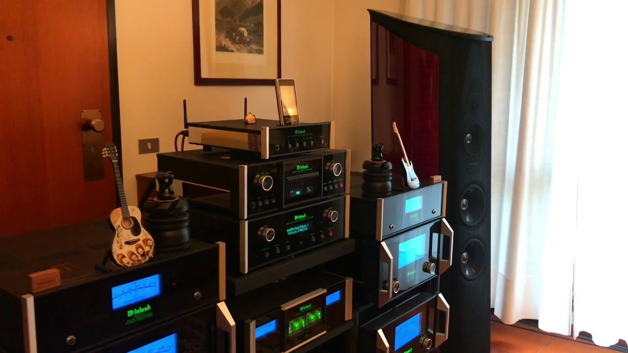 HIFI DREAMS: the fabulous “Sonus Faber AIDA” loudspeakers (Tri-amplified by McIntosh!)