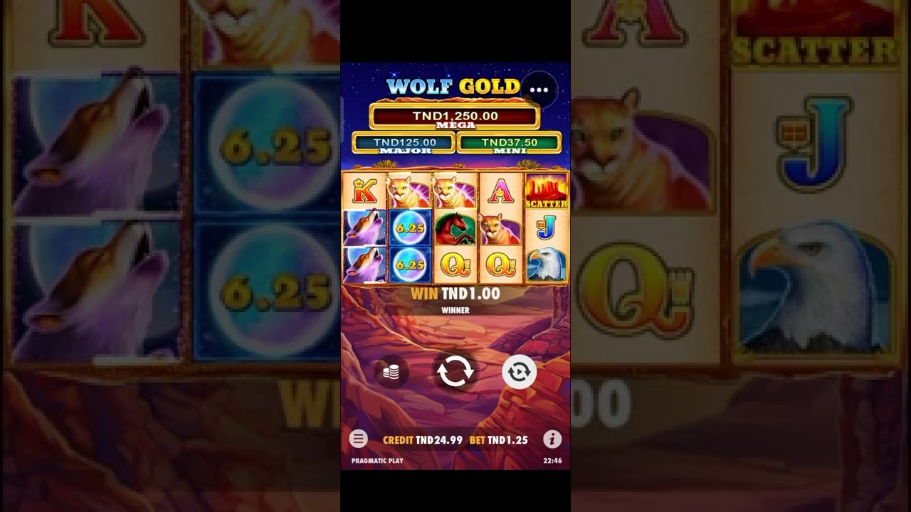 Pragmatic Play : wolf gold 