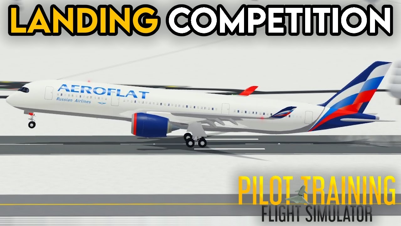 НОВЫЕ соревнования по посадке B787 и A350 🌍 (PTFS)