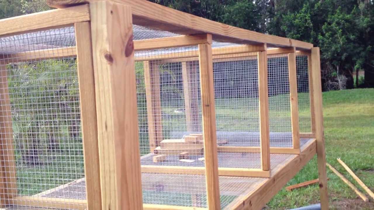 HOW TO BUILD A RABBIT HUTCH Part 1