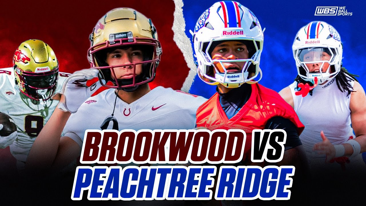 Brayden Tyson Scores 4 TDs!🔥🍿 | Brookwood vs Peachtree Ridge Full Game Highlights (10/17/25)