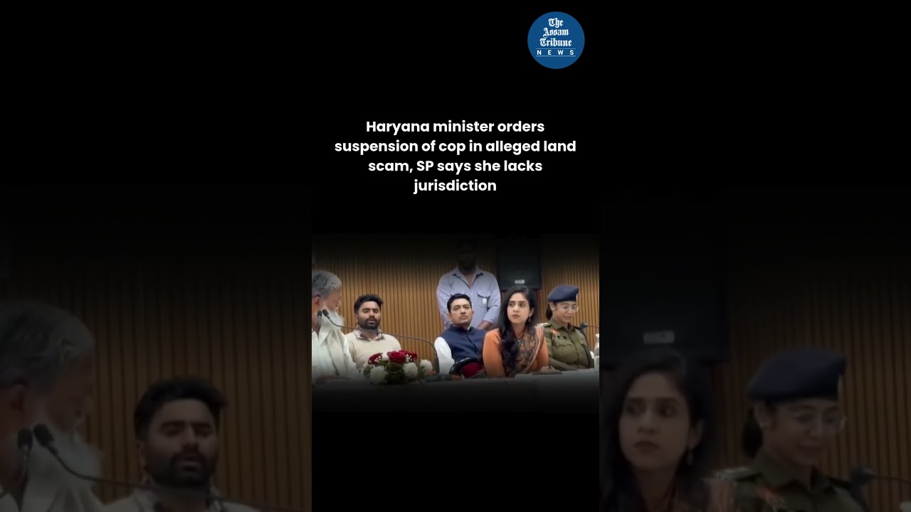 Haryana minister orders suspension of cop in alleged land scam, SP says she lacks jurisdiction